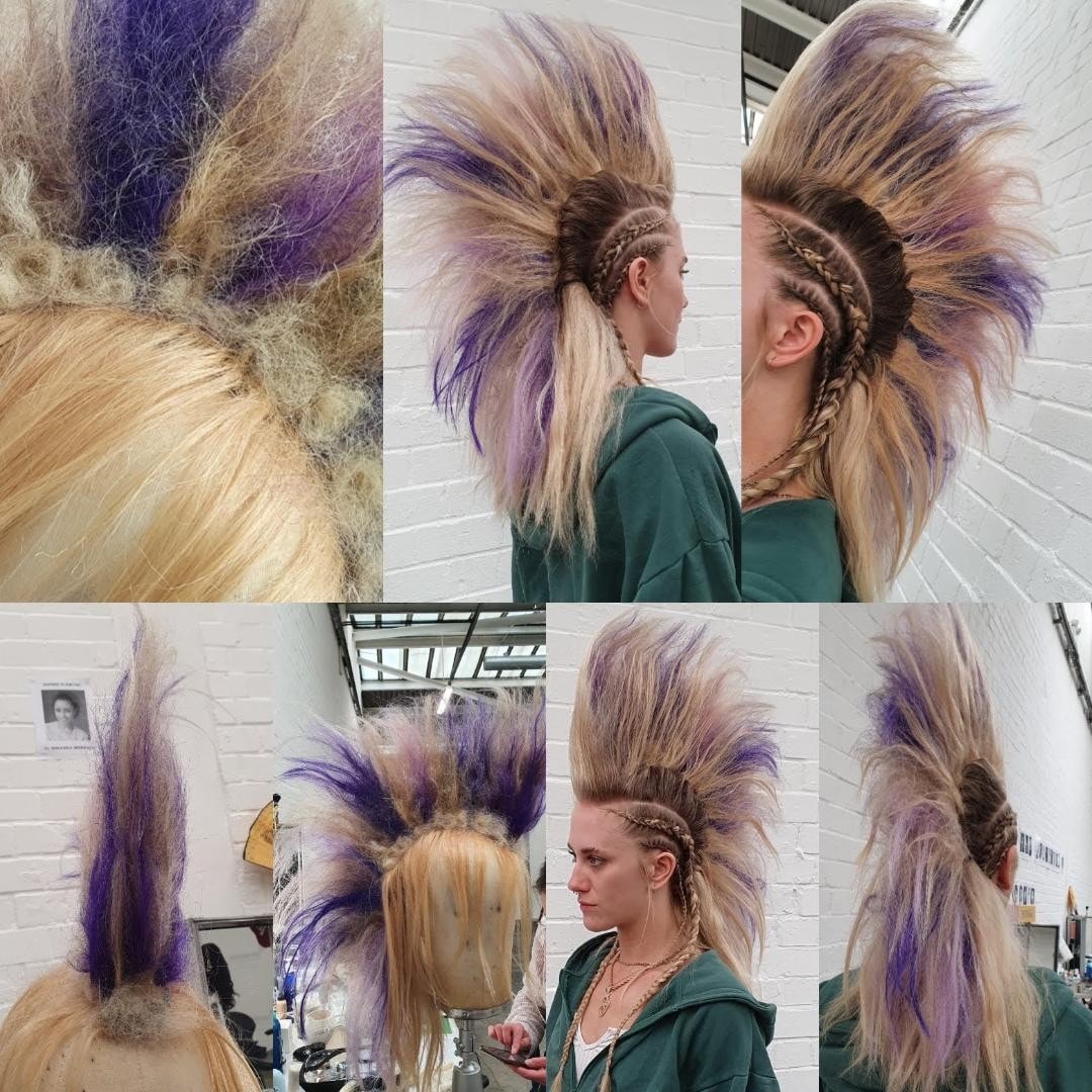 Maker of the mohawk piece for Kandy Cane — A Christmas Number 1 (Sky Films)