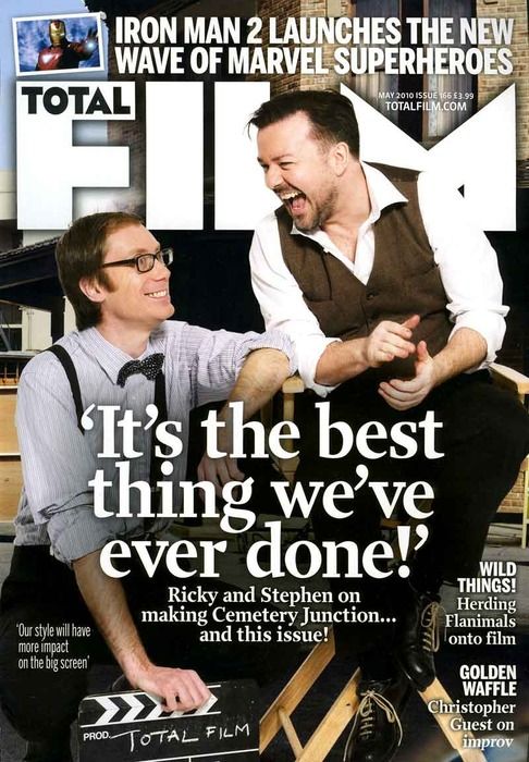 Ricky Gervais & Stephen Merchant — Total Film Cover